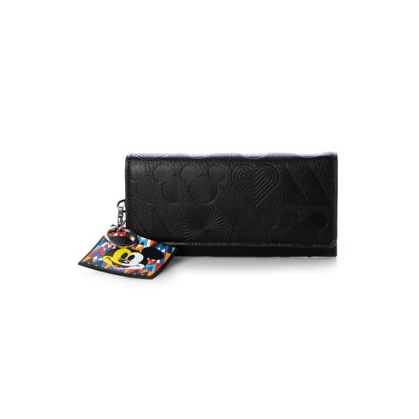 デシグアル Desigual ミッキーマウス L 財布 （グレー/ブラック）