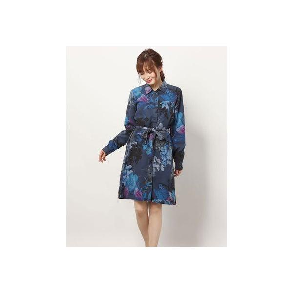 Sale公式 ブルー ワンピース長袖 デシグアル Fzasf1952 Florencia Desigual 値下げしました Europub Co Uk