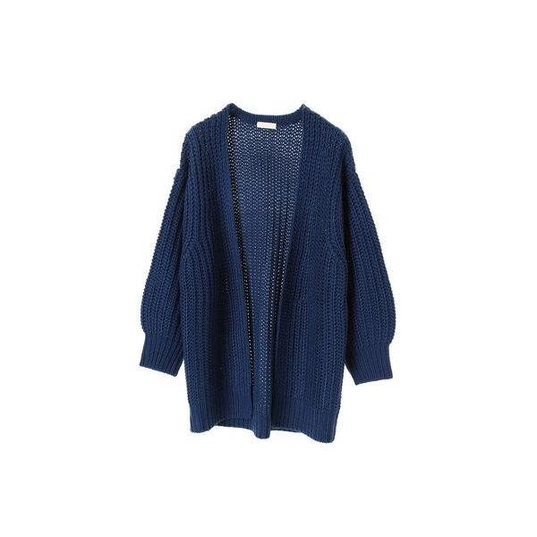アースミュージックアンドエコロジー Earth Music Ecology ざっくりミドル丈畦ニットカーディガン Deep Blue Buyee Buyee Japanese Proxy Service Buy From Japan Bot Online
