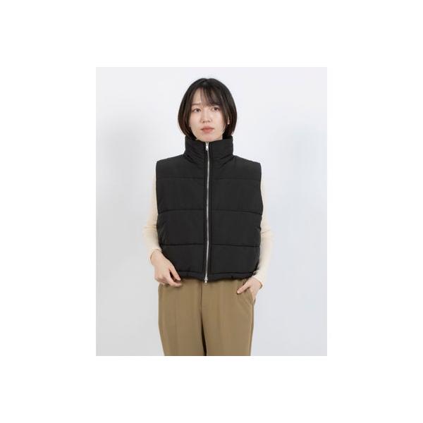 フェピュール feepur 中綿ショートベスト （BLK）