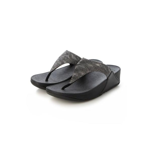 FitFlop（フィットフロップ） トング ラメ模様入り （ALL BLACK