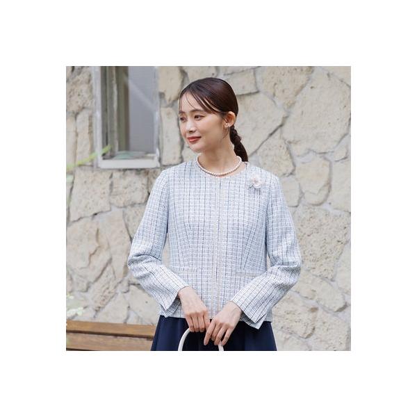 form forma（フォルムフォルマ） ミックスツィードジャケット/単品