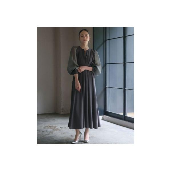 GIRL DRESS FOR NOW ガール GIRL オーガンジースリーブXライン