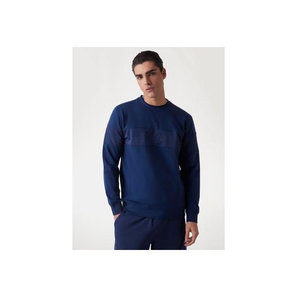 【ブルー(G7R1)】GUESS スウェット(M)FOXGLOVE Cn Sweatshirt GUESS（ゲス） GUESS FOXGLOVE Cn Sweatshirt （G7R1） : ブランド公式