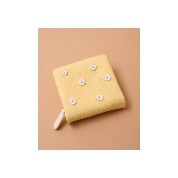 Hashibami（ハシバミ） スモールフラワー 2つ折り財布 （ライト