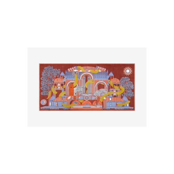 イヌイエディションズ INOUI EDITIONS 【正規取扱店】SCARF 100 NICOLAS 01608 （Automne / Autumn）