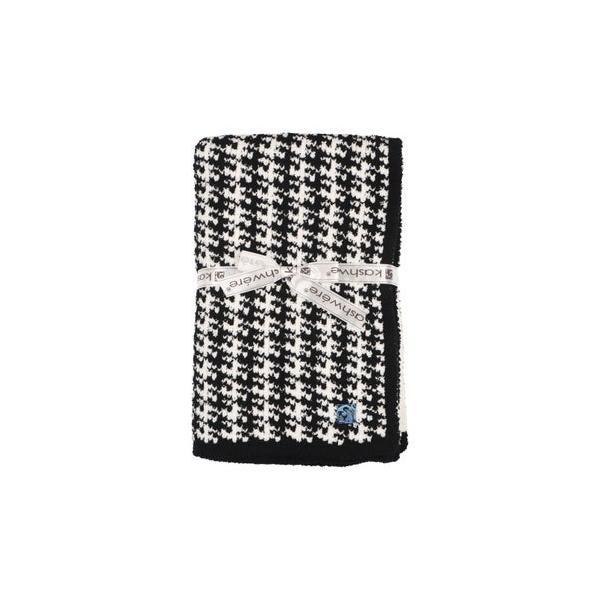 カシウェア KASHWARE ブランケット（BLACK/WHITE）