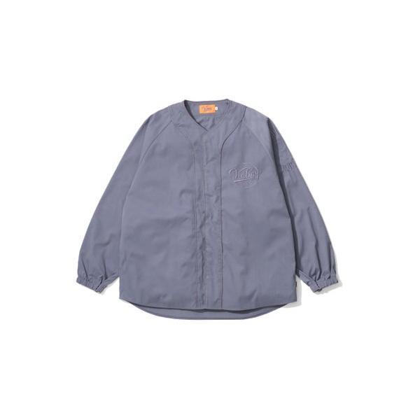 ケボズ KEBOZ ナイロンシャツ ケボズ KEBOZ NYLON BB L/S SHIRT （SAX） : ブランド公式