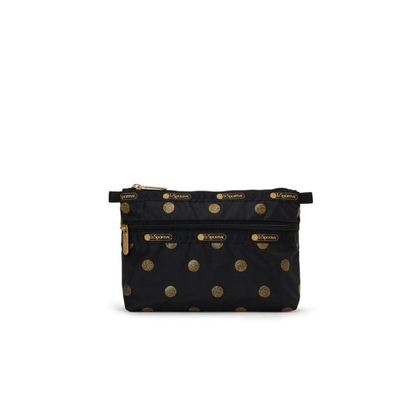 [Release date: November 26, 2025]【ブランド商品番号】7105 HE69 / 【ブランド名】LeSportsac（レスポートサック） / 【色】ゴールドグリッタードッツ