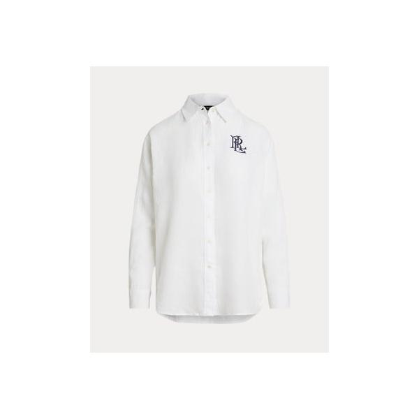 ローレン ラルフ LAUREN RALPH リラックス フィット リネン シャツ