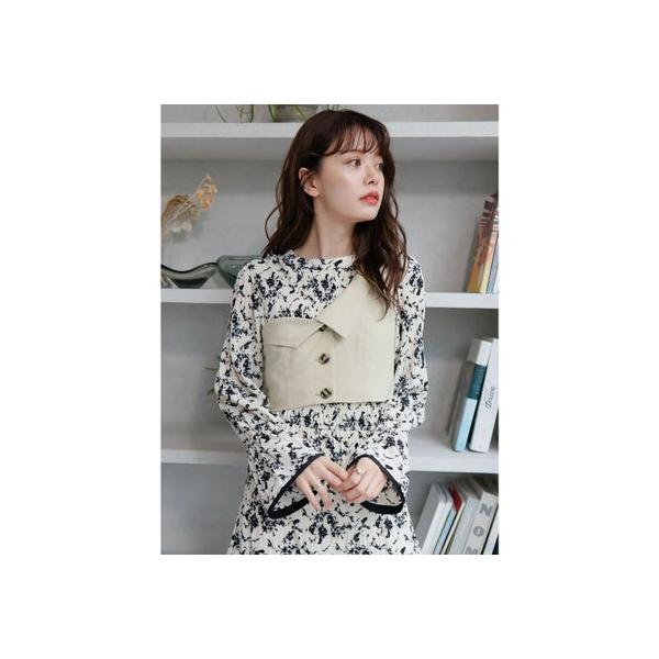 LADYMADE（レディメイド） アシンメトリーカラーワンショルビスチェ