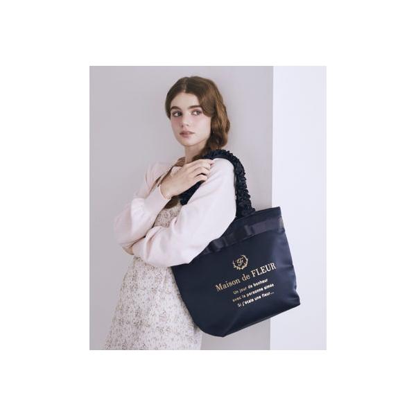 Ilovekraamzorg nl メゾンドフルール フリル トートバッグ Maison de