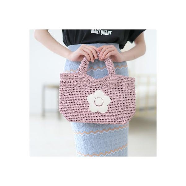 クロッシェラフィアライク トート マリークワント(MARY QUANT) MARY QUANT（マリークヮント） マリークワント クロッシェラフィア