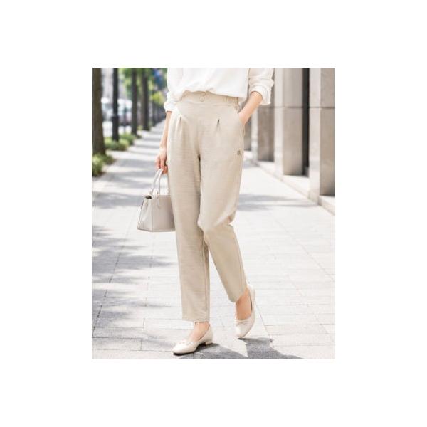 マリ クレール ビス marie claire bis UVさらりライトパンツ （ベージュ）