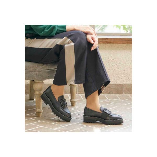 Mode et Jacomo（モードエジャコモ） モード エ ジャコモ 厚底ビジュー