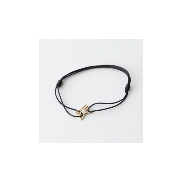 アリータ ALIITA ブレスレット LETRA CORD BRACELET イニシャル （K