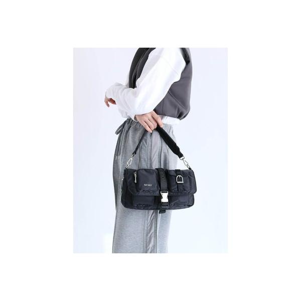 ヌエール nouer 3wayミニポシェットバッグ （ブラック） : ブランド