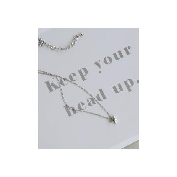 コレカラ colleca la 星と月のアンクレット （星×シルバー）