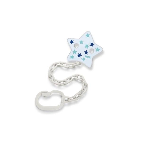 他サイト： ヌーク NUK おしゃぶりホルダー【返品不可商品】 （ブルースター）の商品画像