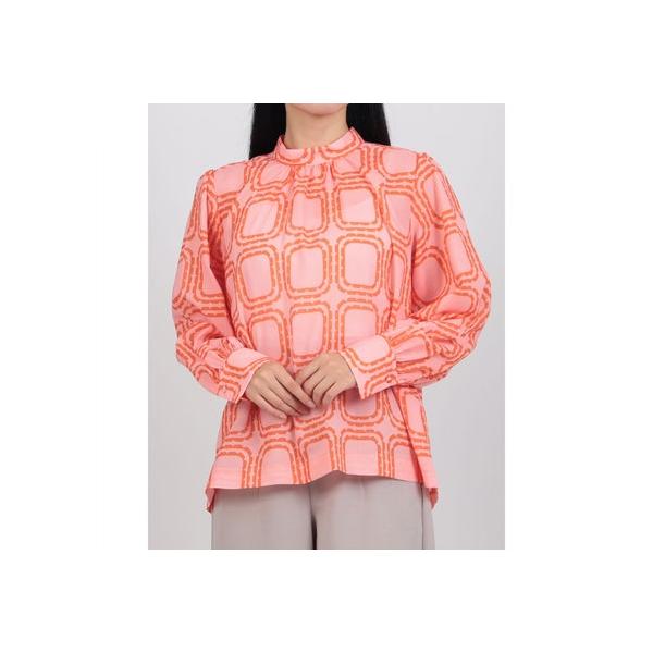レディースシャツ ブラウス ブラウス シャツ ピンク Orla Kiely 通販