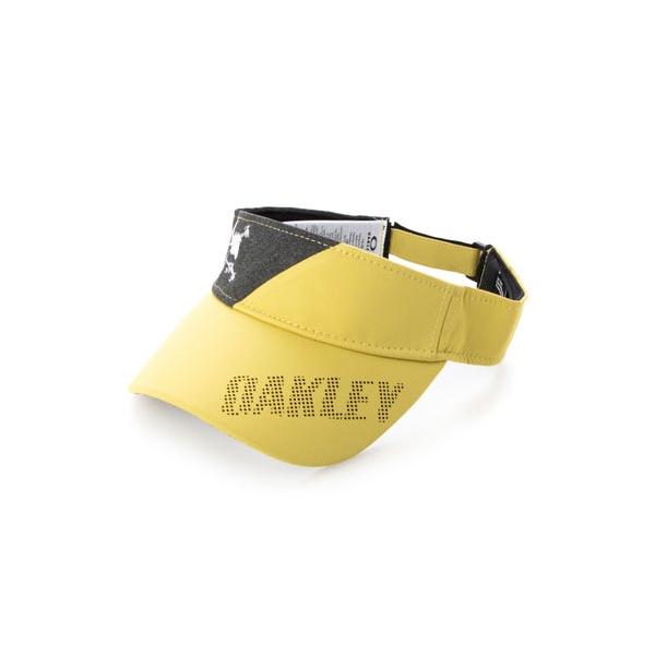 オークリー OAKLEY メンズ ゴルフ サンバイザー SKULL HYBRID VISOR FA 22.0 FOS901151 （イエロー）