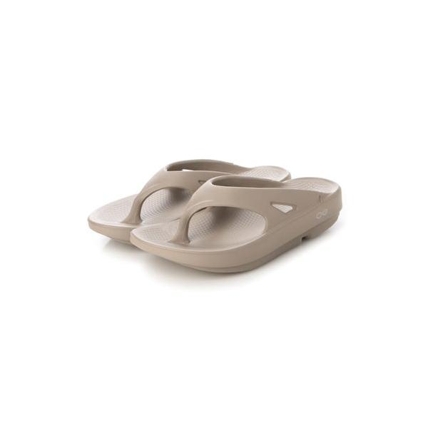 OOFOS OOriginal サンダル ベージュ W8 25cm OOFOS（ウーフォス） OOFOS OORIGINAL/ウーオリジナル リカバリー