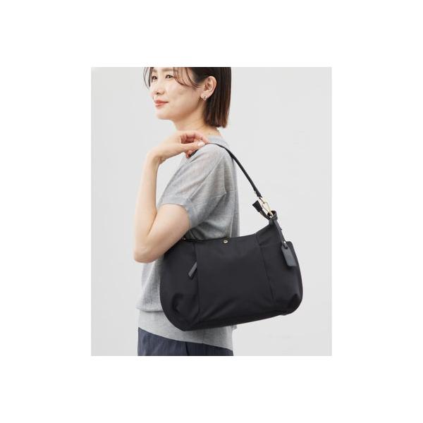 J.PRESS LADIES 【新色登場！・WEB限定カラーあり・2way】ナイロン ショルダー バッグ （ブラック系）