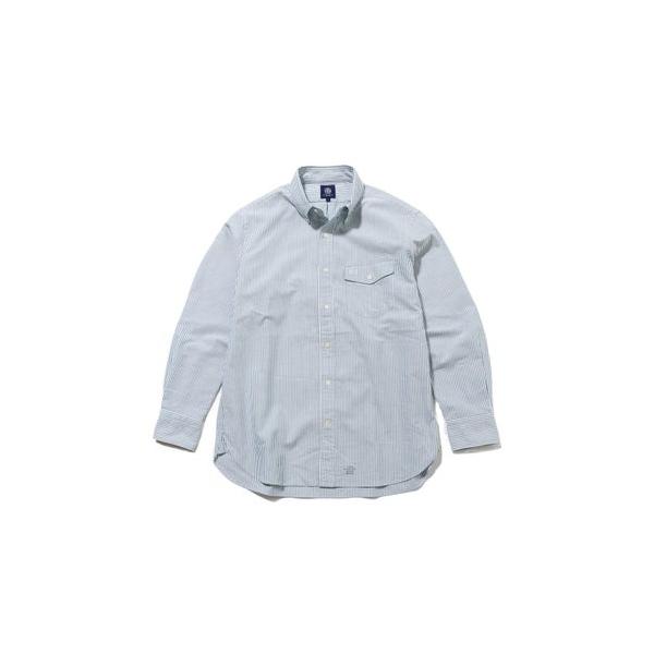 J.PRESS MEN 26年秋冬新色追加【IVY SHIRT / 8色展開】オックスフォード オーバルシャツ / B.D. （グリーン系1）