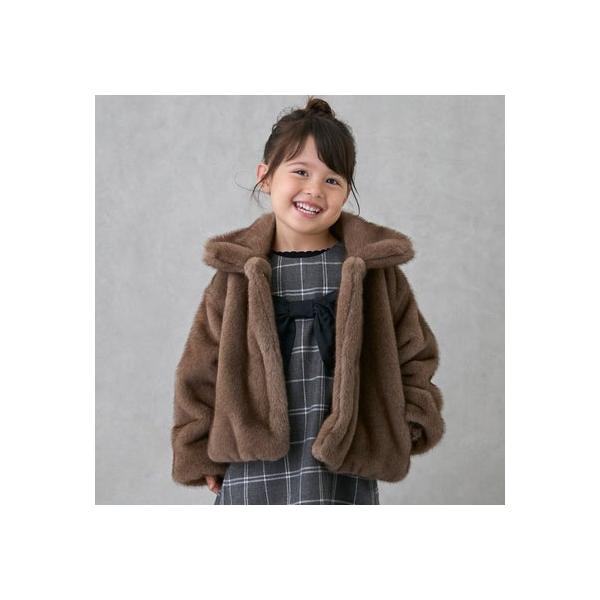 [Release date: February 2, 2026]【ブランド商品番号】9654306 26 / 【ブランド名】petit main（プティマイン） / 【色】モカチャ / 【素材】表地：ポリエステル100%<br>...