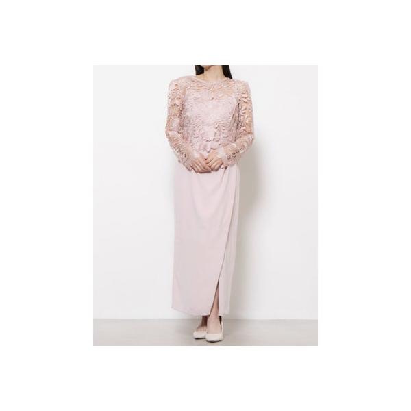 フェイズ エイト Phase Eight Adeline Double Layer Maxi Dress （Antique Rose）