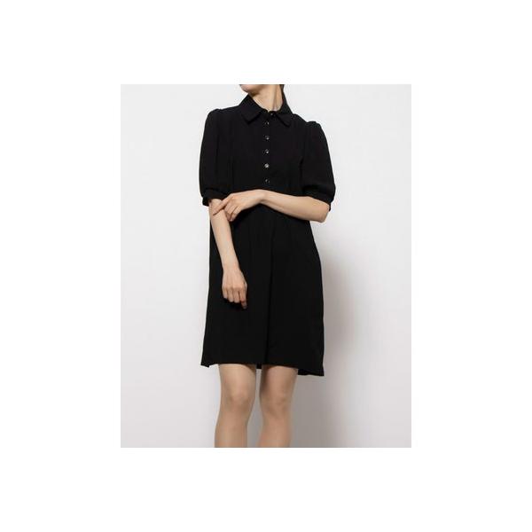 フェイズ エイト Phase Eight Claudia Button Swing Mini Dress （Black）