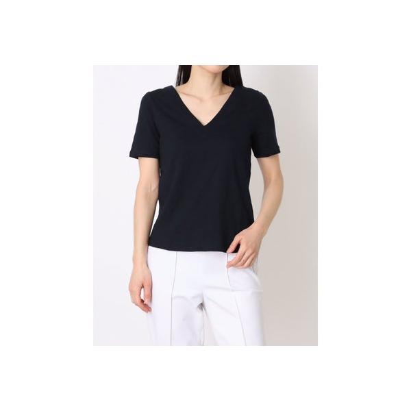 フェイズ エイト Phase Eight Elspeth Navy V Neck Top （Navy）