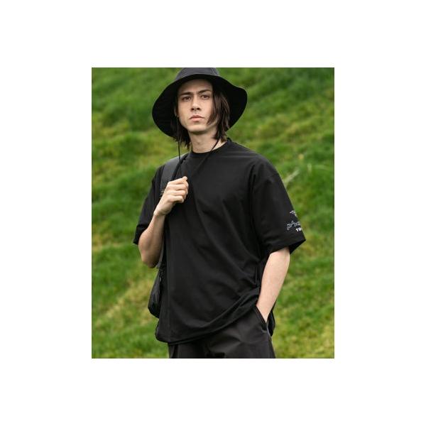 フェニックスアウトドア phenix outdoor PHENIX WIDE T-SHIRTS / フェニックス ワイドTシャツ （BLACK）