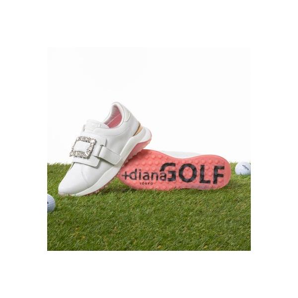 diana（プラスダイアナ） 【+dianaGOLF】バックル付きゴルフシューズ