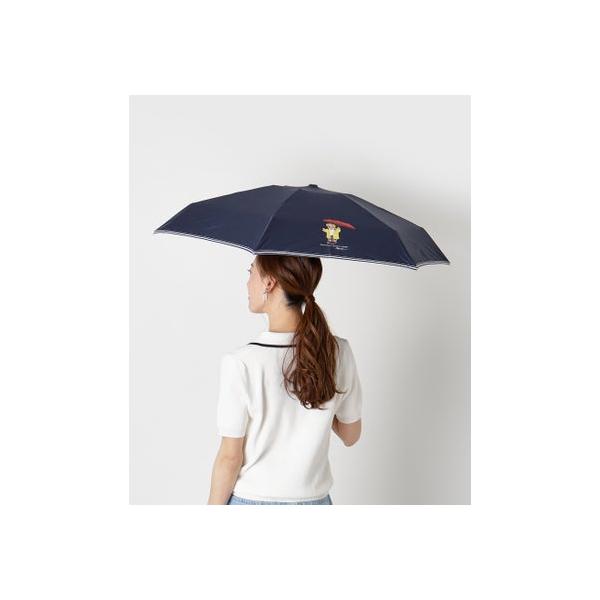 ポロラルフローレン❣️レディース雨傘❣️新品未使用タグ付　ネイビー❗️ POLO RALPH LAUREN 長傘 ツイル無地×RAIN BEAR ポロベア 雨傘