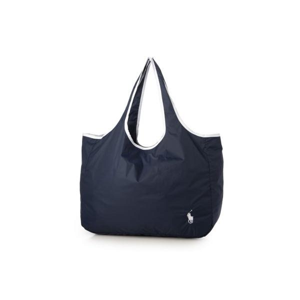 ポロ ラルフ ローレン POLO RALPH LAUREN 【ポーチ付き】レインバッグ ポロポニー ワンポイント 無地 40D ユニセックス （ネイビ