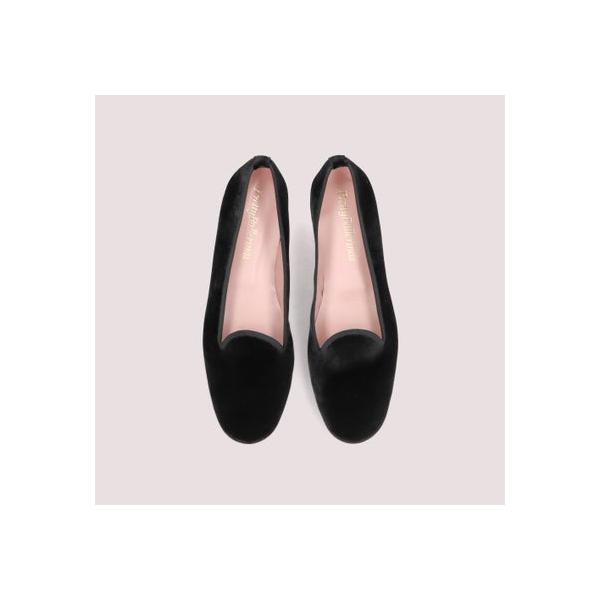 プリティ・バレリーナ Pretty Ballerinas FAYE velvet / フェイ ベルベット ローファー （NEGRO）