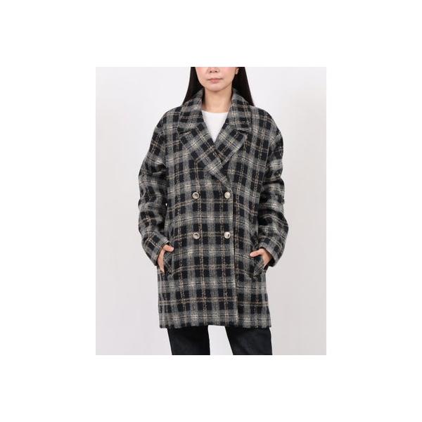 リナシメント RINASCIMENTO ハウスチェックコクーンCOAT （var.ブラウスu）