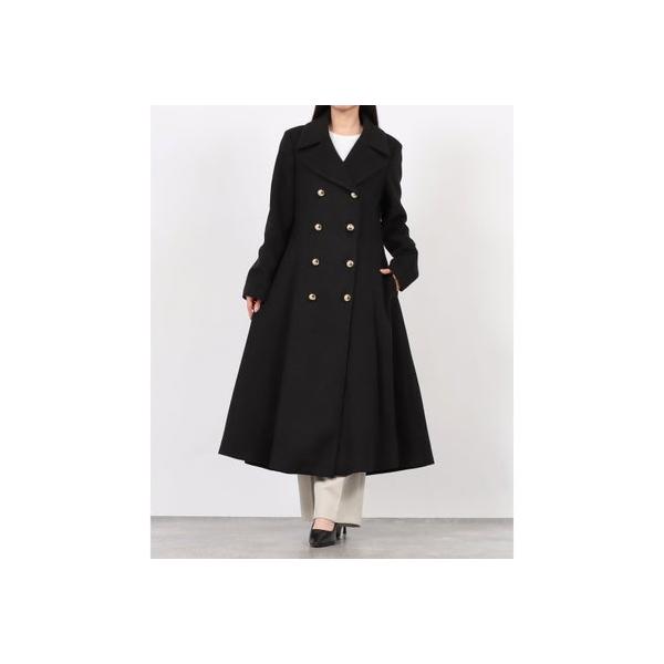 リナシメント RINASCIMENTO 金ボタンダブルロングCOAT （Nero）