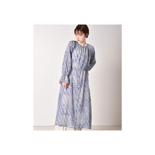 ワンピース ワンピース ブルー 花柄 Retrogirl 通販