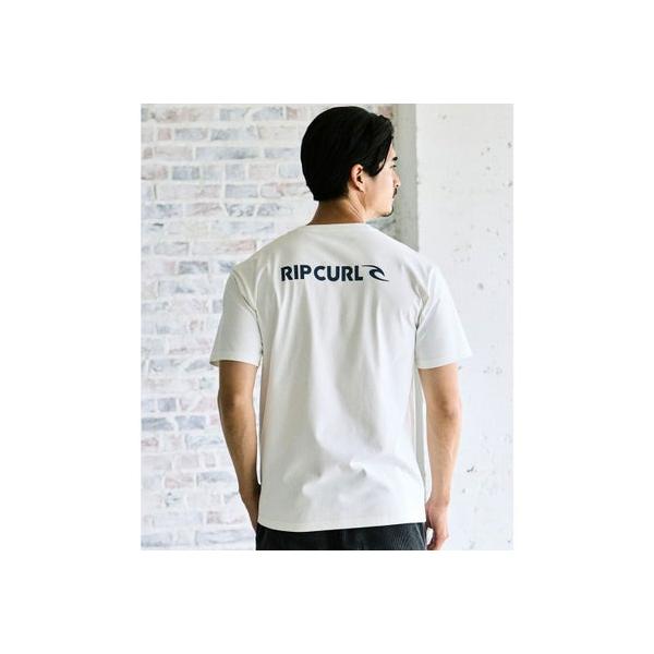 リップカール RIP CURL 半袖 Tシャツ メンズ 吸水速乾 BLADE LOGO （WHT）