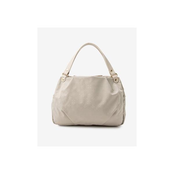 ラシット russet レザーハンドルボストントートバッグ(CEー070ーOUT) （Ivory）