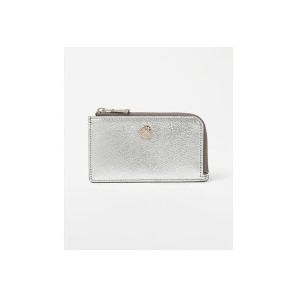 ラシット russet レザーミニウォレット（SOー062ーOUT） （Silver