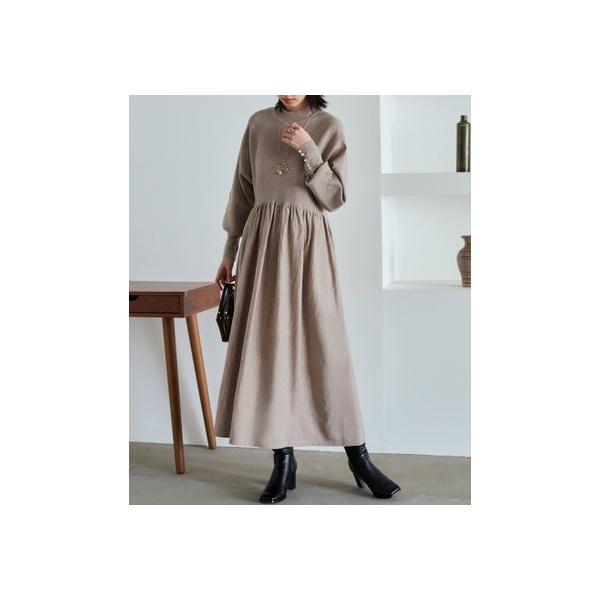 RUIRUE BOUTIQUE ルイルエブティック パール釦ハイネック RUIRUE BOUTIQUE ルイルエブティック パール釦ハイネック
