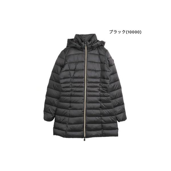 セイブザダック SAVE THE DUCK ジャケット リース ECO DOWN D47300W IRIS 21 （ブラック(10000)）