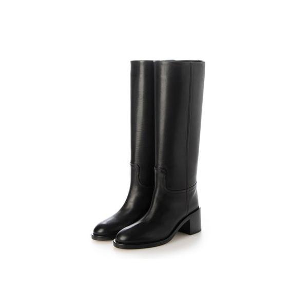 SARTORE（サルトル） ラウンドトウチャンキーヒールロングブーツ