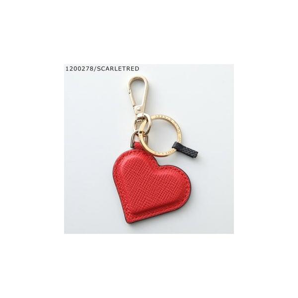 スマイソン SMYTHSON SMYTHSON キーリング PANAMA PMA HEART KEYRING （1200278/S-RED/レッド）