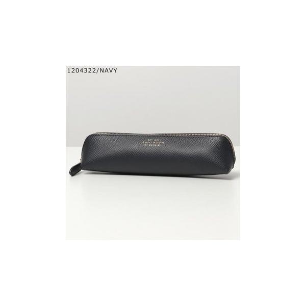 スマイソン SMYTHSON SMYTHSON ペンケース PANAMA PENCIL CASE レザー  （1029799/NAVY）