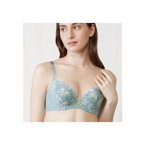 トリンプ レッドレーベル バイ 0112 ブラジャー グリーン D75 Amazon | （トリンプ） レッドレーベル バイ トリンプ0112 ブラジャー