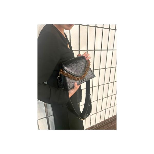 【正規取扱店】タミーアンドベンジャミン TAMMY &amp; BENJAMIN GABRIELLE （Black Naplak Amber Chain）